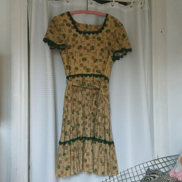 Vintage Dresses & Skirts - Square Dance Dress
